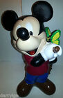 1997 Disney Mickey Mouse 828 12 Statue Display Figure Planter W Butterfly