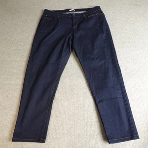 Eileen FIsher Damen Jeans 18 Blau Einfarbig Bio-Baumwollmischung - Bild 1 von 11