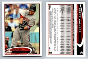 Brett Wallace First Baseman Houston Astros Topps 2011 Card 43 Sports Memorabilia - Picture 1 of 12