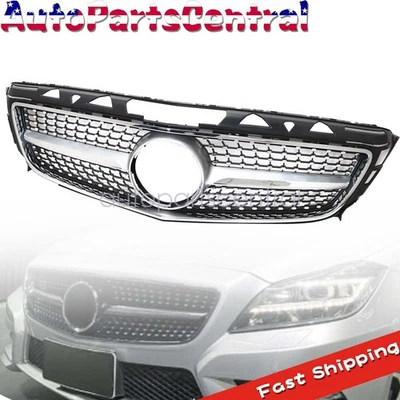 Front Grille Grill Fit Mercedes-Benz W218 CLS-Class ClS350/500/550 2011-2014 — 第 1/4 张图片