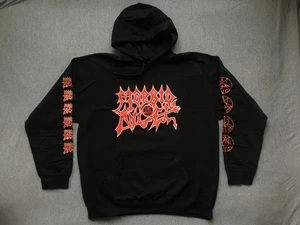 2023 MORBID ANGEL COVENANT HOODIE XL DEATH AUTOPSY DEICIDE OBITUARY DM VTG RARE - Picture 1 of 16