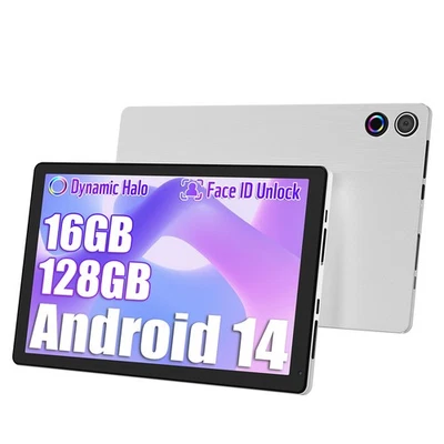 Tablet, 10.36 Inch Android 14 Tablets, 16GB RAM+128GB ROM (TF 1TB) Octa-Core - Image 1 of 4