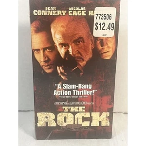 The Rock VHS 1998 Sean Connery Nicolas Cage Brand New Factory SEALED - Imagen 1 de 3