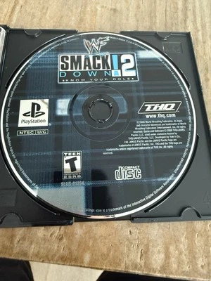 WWF SmackDown 2: Know Your Role (Sony PlayStation 1, 2000) - Image 1 of 4