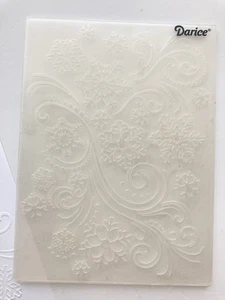 Prägeschablone SCHNEEFLOCKEN von Darice / gebraucht - Bild 1 von 3