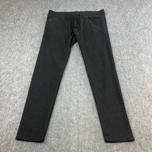 Diesel Mens Chino Trousers Pants Tapered Large  Grey Speckled Wool Drawstring - Picture 1 of 11