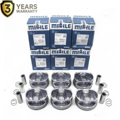 Oversized Pistons Rings Set For Mercedes-Benz C350 E350 S350 3.5L M272 MAHLE OEM Foto 1 de 4
