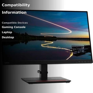 Lenovo ThinkVision T24m-20 23.8" FHD IPS LED Monitor - Picture 1 of 2