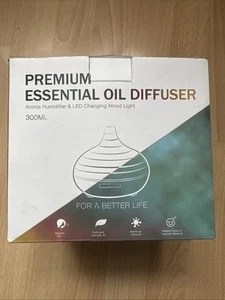 LED Light UP Air Humidifier Aroma Essential Oil Diffuser Home Purifier 300ml - Picture 1 of 3