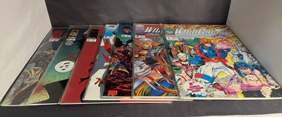 @@ LOT OF 7 IMAGE ..WILDCATS.. COMIC BOOKS..VG..PRE-OWNED - Image 1 of 4