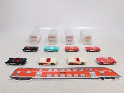 Wiking 1:87 H0 8X PKW Cabrio Chevrolet Corvette 819 0819 Mint +4X Box #EG628-0,5 - Immagine 1 di 4