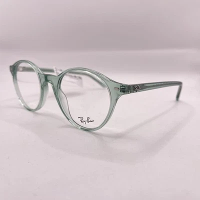 Ray Ban Unisex Bernard Thin Round Full Rim Eyeglasses RB5430 Light Green - Image 1 of 4