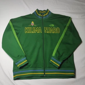 The North Face A5 Summit Series XL Killimanjaro Green Track Jacket Vtg - Picture 1 of 13