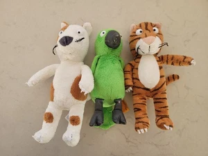 Pacchetto peluche Julia Donaldson camera giocattolo morbida sulla scopa cane gatto uccellino  - Foto 1 di 8