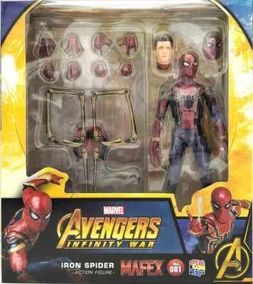 MEDICOM SPIELZEUG Avengers Infinity War MAFEX IRON SPIDER 664970 - Bild 1 von 4