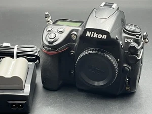 Nikon D700 12.1 MP Digital SLR Camera - Black [Shutter Count 63703] Tested #317 - Picture 1 of 24