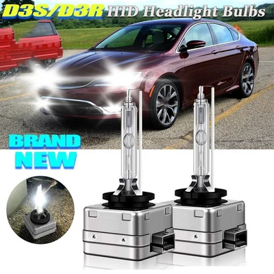 Para Chrysler 200 2015-2017 HID Faros Bombillas Viga Alta/Baja Repuesto D3S D3R Foto 1 de 4