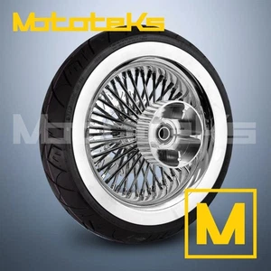 RADIOS GRASOS 52 18" 18X5,5 LABIO LISO INOXIDABLE PARA COJINETE TRASERO HARLEY TOURING - Imagen 1 de 6