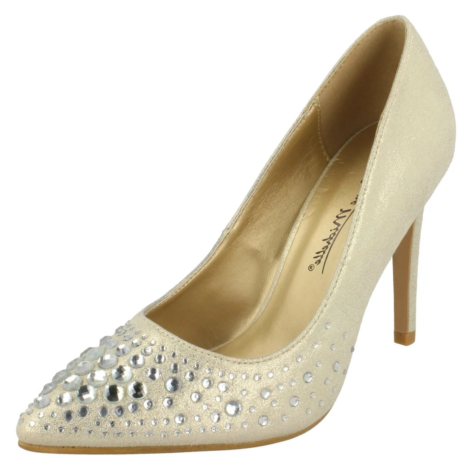 Mujer Spot On Sintético Zapatos de Salón - Imagen 1 de 1