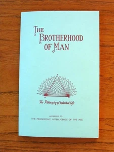 The Brotherhood Of Man by J. E. Richardson Philosophy of Individual Life Natural - Imagen 1 de 1