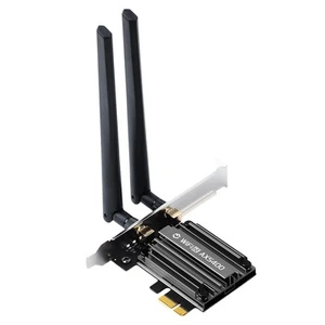 Adaptador WiFi 6E AX5400 PCIE Bluetooth 5.3 Triple Banda 2.4G/5G 802.11AX Red1376 - Imagen 1 de 7
