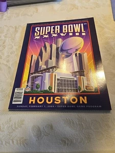Super Bowl XXXVIII 38 NFL Programme NE Patriots vs Carolina Panthers US EDITION - Picture 1 of 3