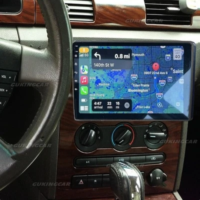 4+64G For Ford Taurus 2008-2009 10.1" Carplay Android14 Car Stereo Radio GPS Foto 1 de 4