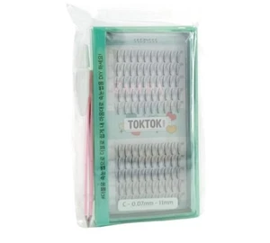 [NEU] CORINGCO Toktok Hara W W Wimpern C - 0,07 mm - 11 mm (inkl. Pinzette & Kleber) - Bild 1 von 1