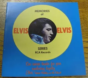 "Memories of Elvis" Presley RCA Records album fotografico catalogo libretto promozionale - Foto 1 di 1