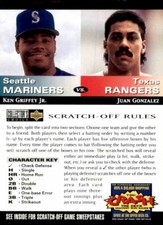 Ken Griffey Jr. Baseball Cards You Pick Choose 1989-1994 Rookies RC Mariners