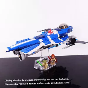 Soporte de exhibición para LEGO 8093 75087 75214 Jedi Starfighter, soporte acrílico 3D solamente. - Imagen 1 de 6