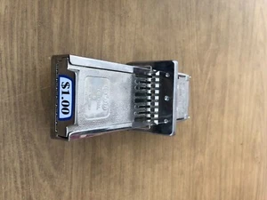 ESD Vertical 8 Coin Slide Set At $1.00 MAX $2.00 Used for any coin operated. - Picture 1 of 3