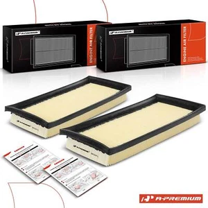 2 Engine Air Filter for Mitsubishi Mirage 14-23 Mirage G4 1.2L Flexible Panel - Picture 1 of 8