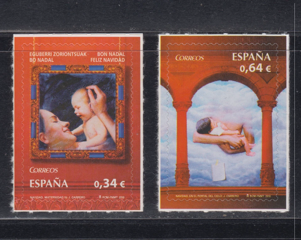 ESPAÑA (2010) SPAIN NUEVO MNH SPANIEN EDIFIL 4609-4610 NAVIDAD - Imagen 1 de 1
