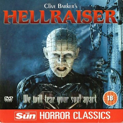 HELLRAISER - Andrew Robinson*Clare Higgins  :   CLASSIC HORROR PROMO DVD - Image 1 of 2