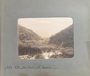 Album di 21 fotografie del 1912 Aprica Sondrio Gravedona Grigna - Foto 1 di 14