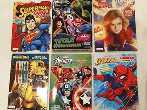 New Marvel / Avengers /Toy Story/Jumbo Coloring Books/ Activities and Stickers / - Picture 1 of 18