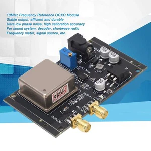 OCXO 10MHz Frequency Standard Reference Module Crystal Oscillator Constant - Foto 1 di 12