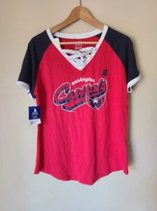 NHL Washington Capitals Ovechkin 8 Women's T-Shirt - Picture 1 of 2