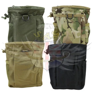 Bolsa táctica para volteo de munición, Molle grande, bolsa para correas, 600d BTP camuflaje Kombat - Imagen 1 de 19