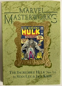 Marvel Masterworks Vol 8 HC - Incredible Hulk Nos 1-6 - Stan Lee Jack Kirby - Picture 1 of 6
