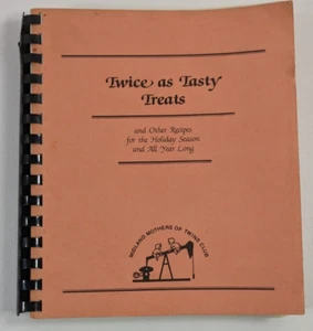Vintage Recipes Twice as Tasty Treats Cookbook for holiday Season - Picture 1 of 8