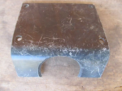 OEM 1964 1965  DODGE PLYMOUTH b Body STEERING COLUMN COVER Fury Polara BLACK - Image 1 of 2