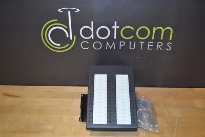 Panasonic KX-DT390 60-Key Module I KX-DT390-B Black GRAY DSS Console Digital - Image 1 of 3