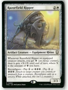 Razorfield Ripper Commander Modern Horizons 3 Magic NM - Picture 1 of 1