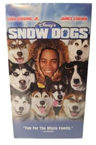 Snow Dogs VHS VCR Video Tape NOS Walt Disney Slip Sleeve RARE New Sealed - Picture 1 of 9