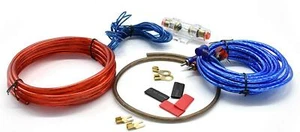 KIT COMPLETO CAVI AUDIO RCA X ISTALLAZIONE AMPLIFICATORE ALIMENTAZIONE IN AUTO 1 - Foto 1 di 8