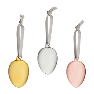 Iittala Glass Egg 3-set Mix 60 mm Mouth Blown - Picture 1 of 1