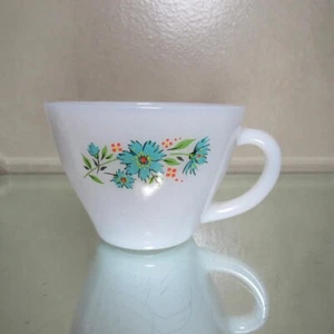 Fire King Boutonniere Pattern Mug - Picture 1 of 6