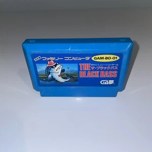 The Black Bass (Nintendo Famicom FC NES, 1987) Japan Import US Seller - Picture 1 of 2